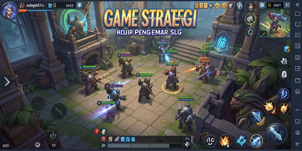 Tampilan gameplay ADAM77 yang seru dan strategis.