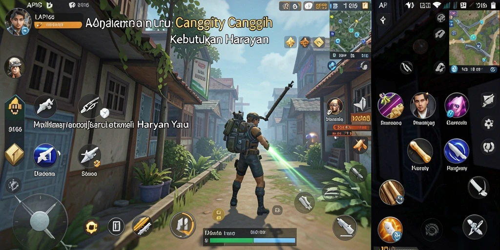 Screenshot utama API66 menampilkan antarmuka aplikasi Utility yang menarik.