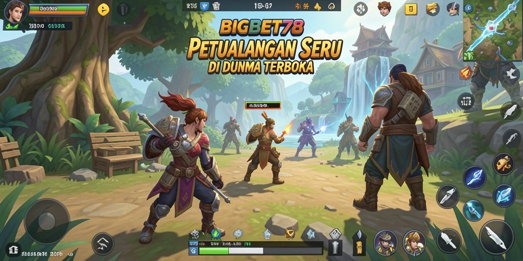Tampilan gameplay BIGBET78 yang seru di dunia terbuka.