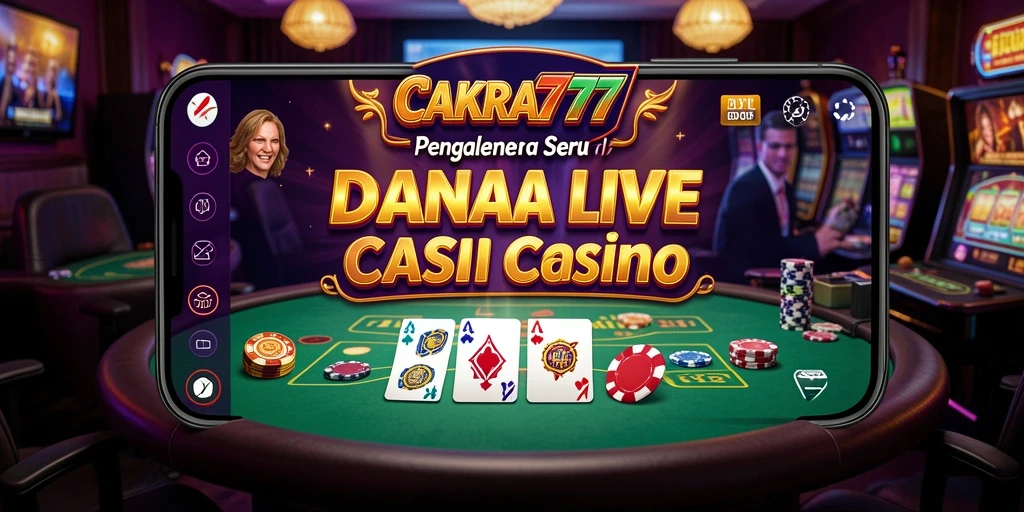 Tampilan gameplay CAKRA777 yang seru dan interaktif di Live Casino.