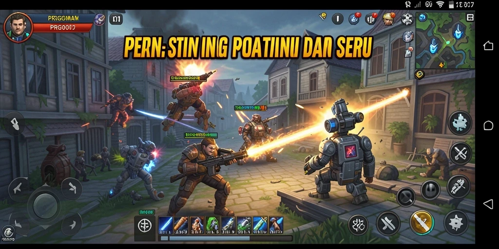Tampilan gameplay PRG007 yang menegangkan dan penuh strategi.