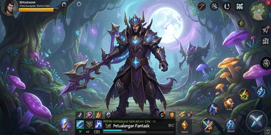 Tampilan gameplay RP6789 yang menakjubkan dengan petualangan seru.