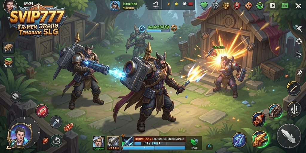 Gameplay SLG yang mendebarkan dan interaktif di SVIP777.